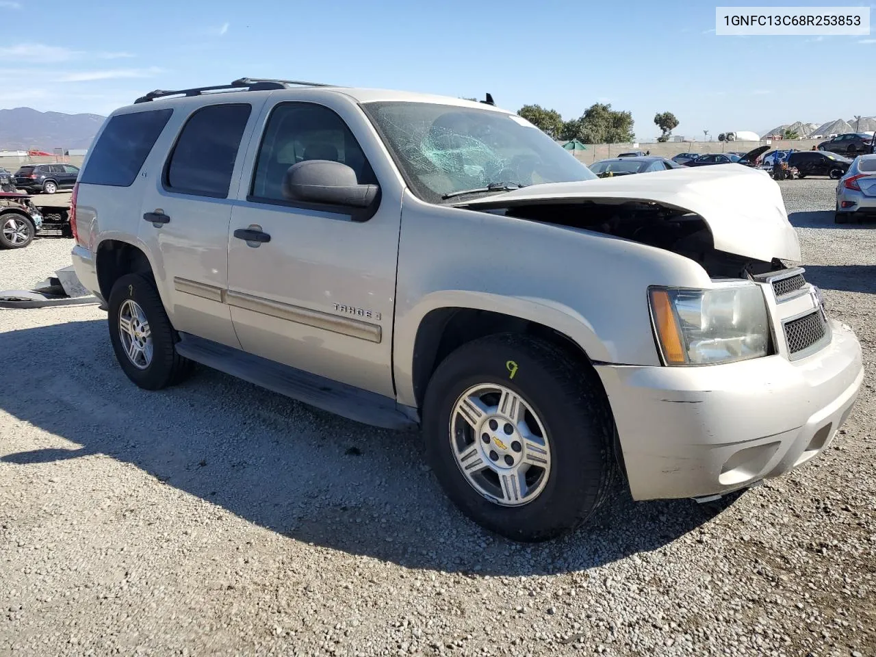 2008 Chevrolet Tahoe C1500 VIN: 1GNFC13C68R253853 Lot: 78063634