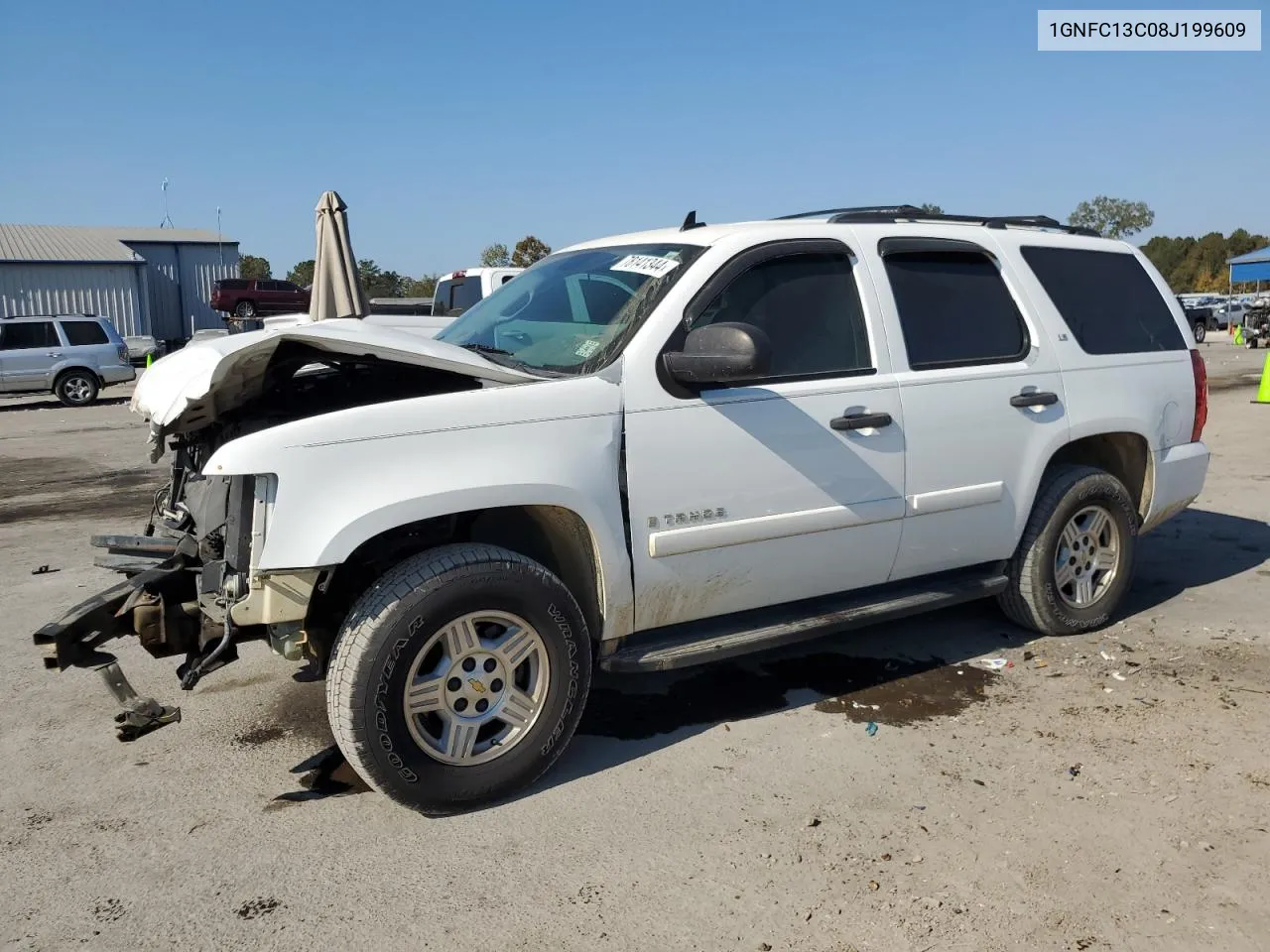 2008 Chevrolet Tahoe C1500 VIN: 1GNFC13C08J199609 Lot: 78141344