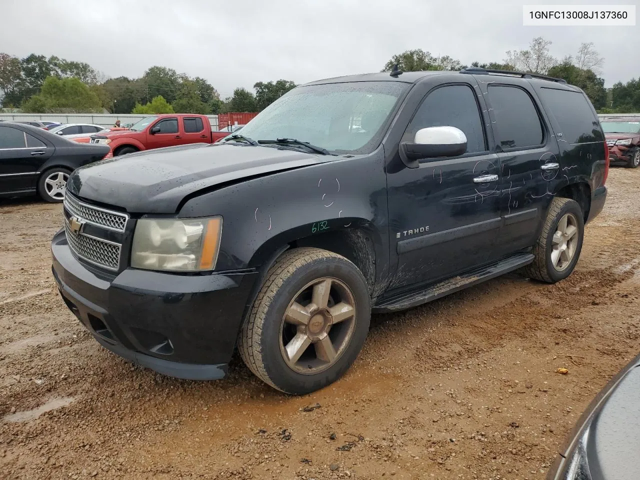 2008 Chevrolet Tahoe C1500 VIN: 1GNFC13008J137360 Lot: 78816684