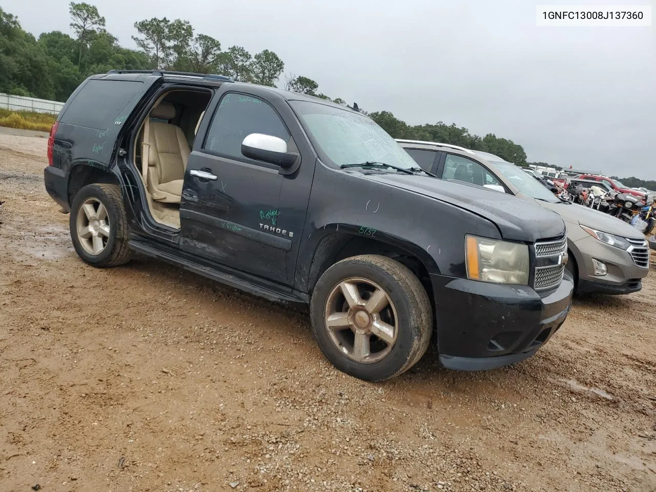 2008 Chevrolet Tahoe C1500 VIN: 1GNFC13008J137360 Lot: 78816684