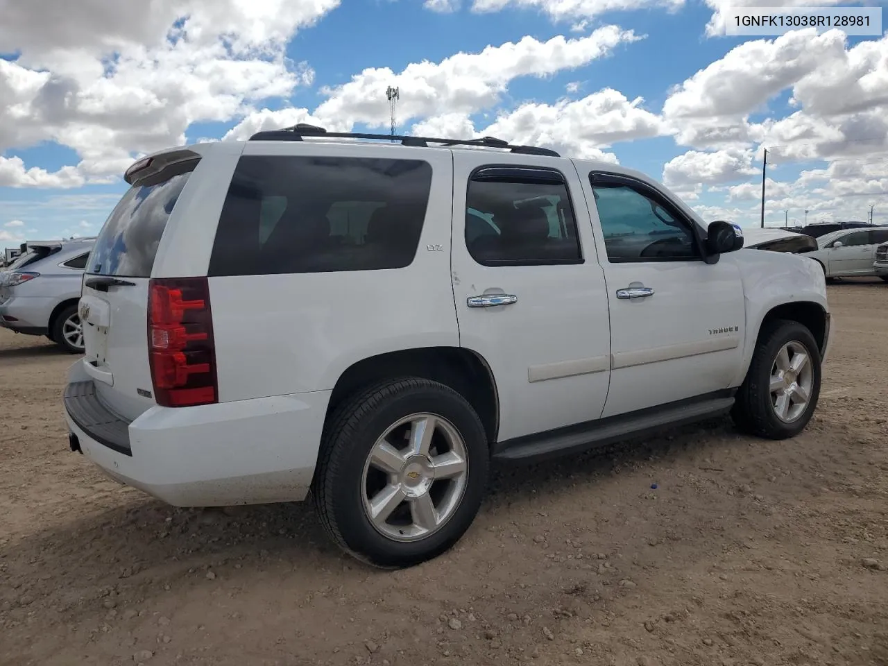 2008 Chevrolet Tahoe K1500 VIN: 1GNFK13038R128981 Lot: 79866914