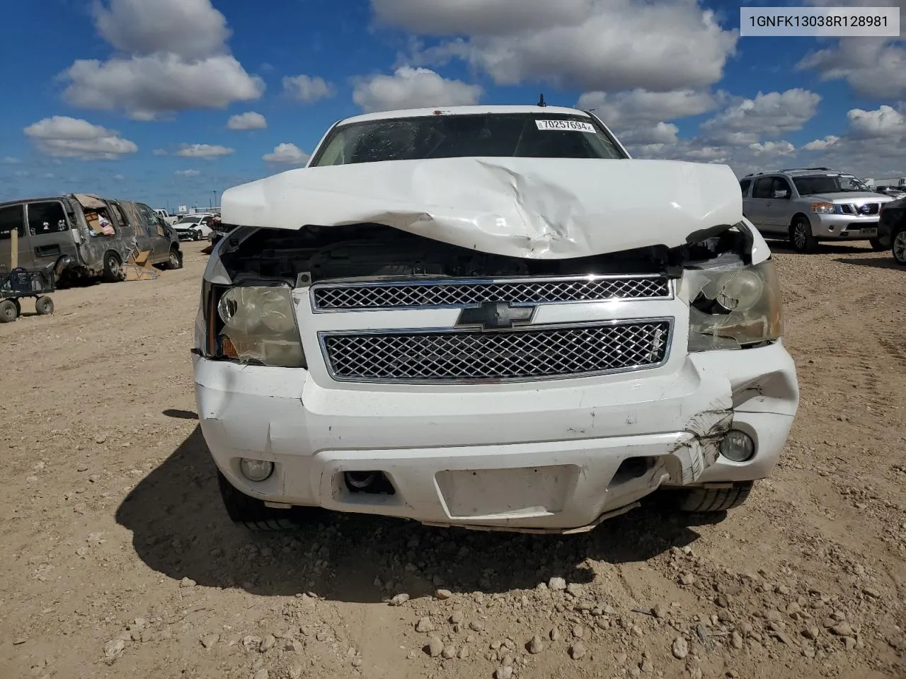 2008 Chevrolet Tahoe K1500 VIN: 1GNFK13038R128981 Lot: 79866914