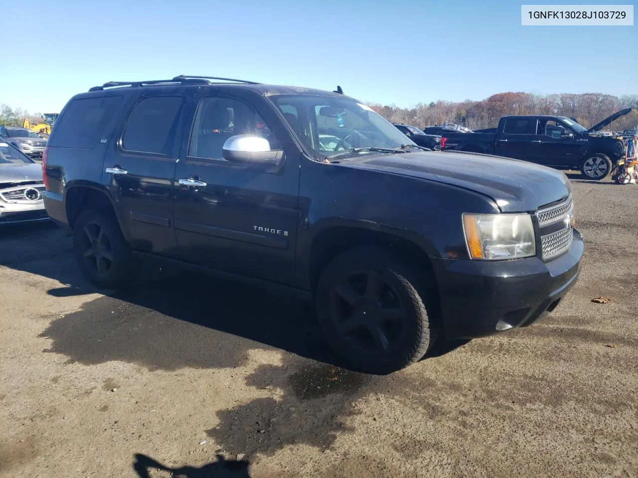 2008 Chevrolet Tahoe K1500 VIN: 1GNFK13028J103729 Lot: 79951394