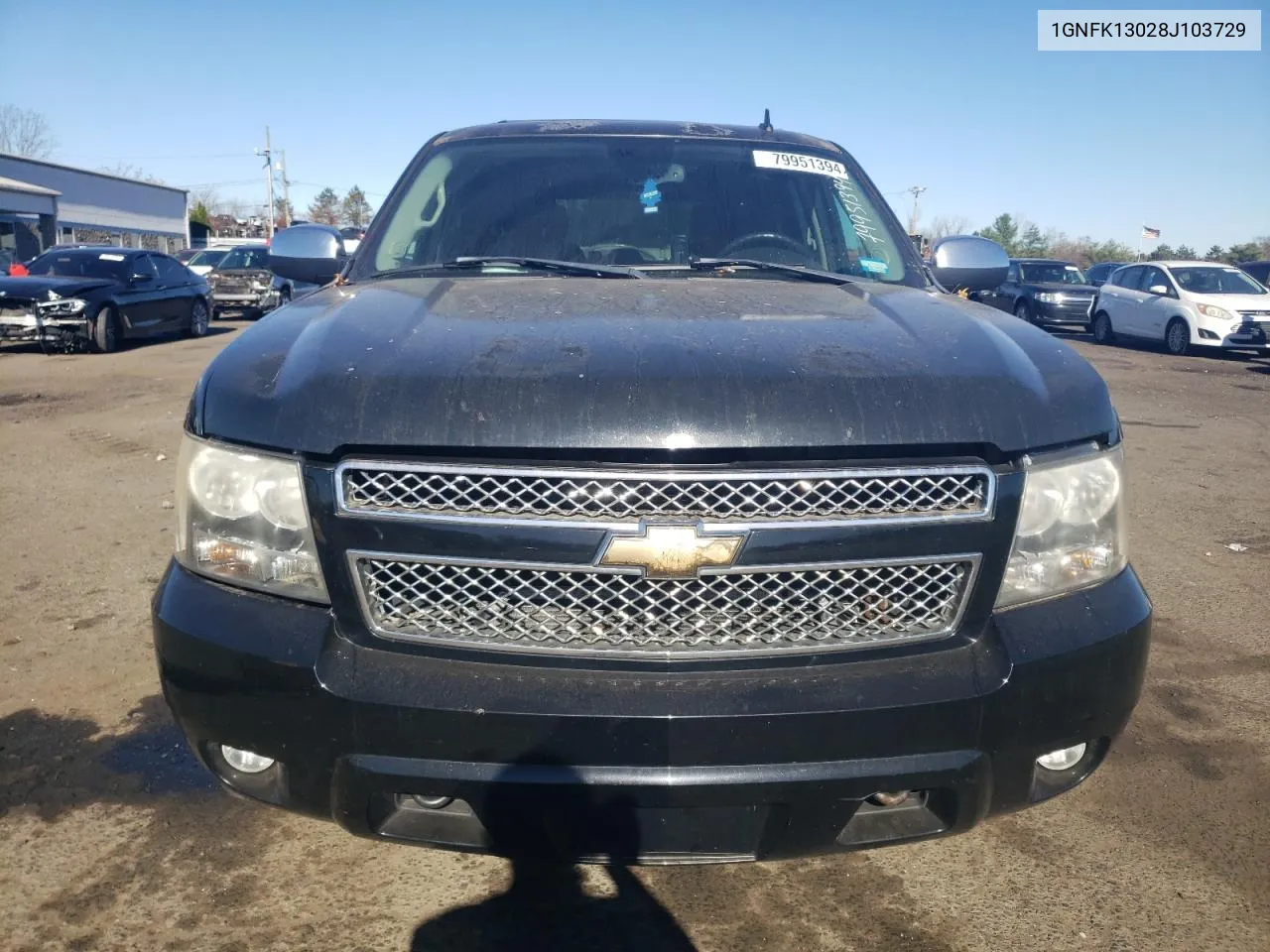 2008 Chevrolet Tahoe K1500 VIN: 1GNFK13028J103729 Lot: 79951394