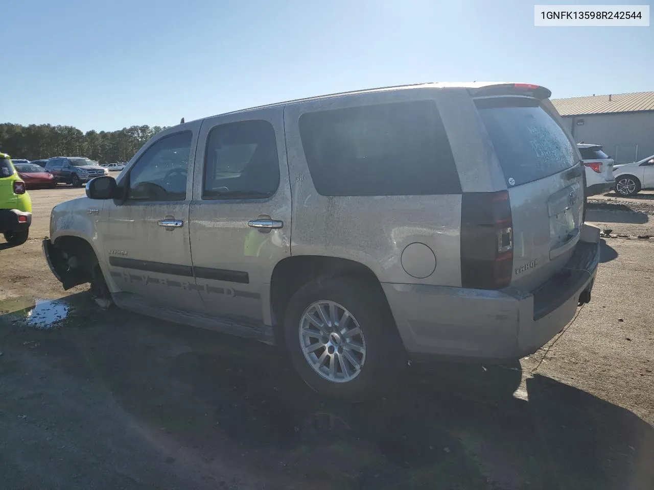 2008 Chevrolet Tahoe K1500 Hybrid VIN: 1GNFK13598R242544 Lot: 80854424