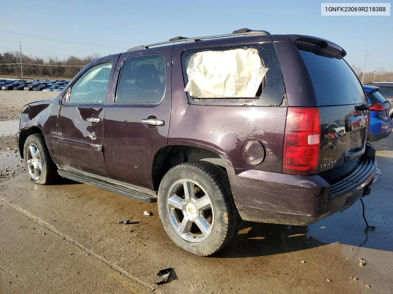 2009 Chevrolet Tahoe K1500 Lt VIN: 1GNFK23069R218388 Lot: 44286814