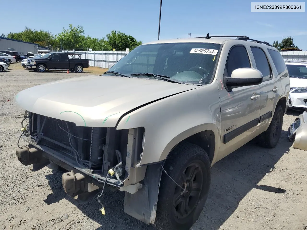 2009 Chevrolet Tahoe C1500 Lt VIN: 1GNEC23399R300361 Lot: 52960754