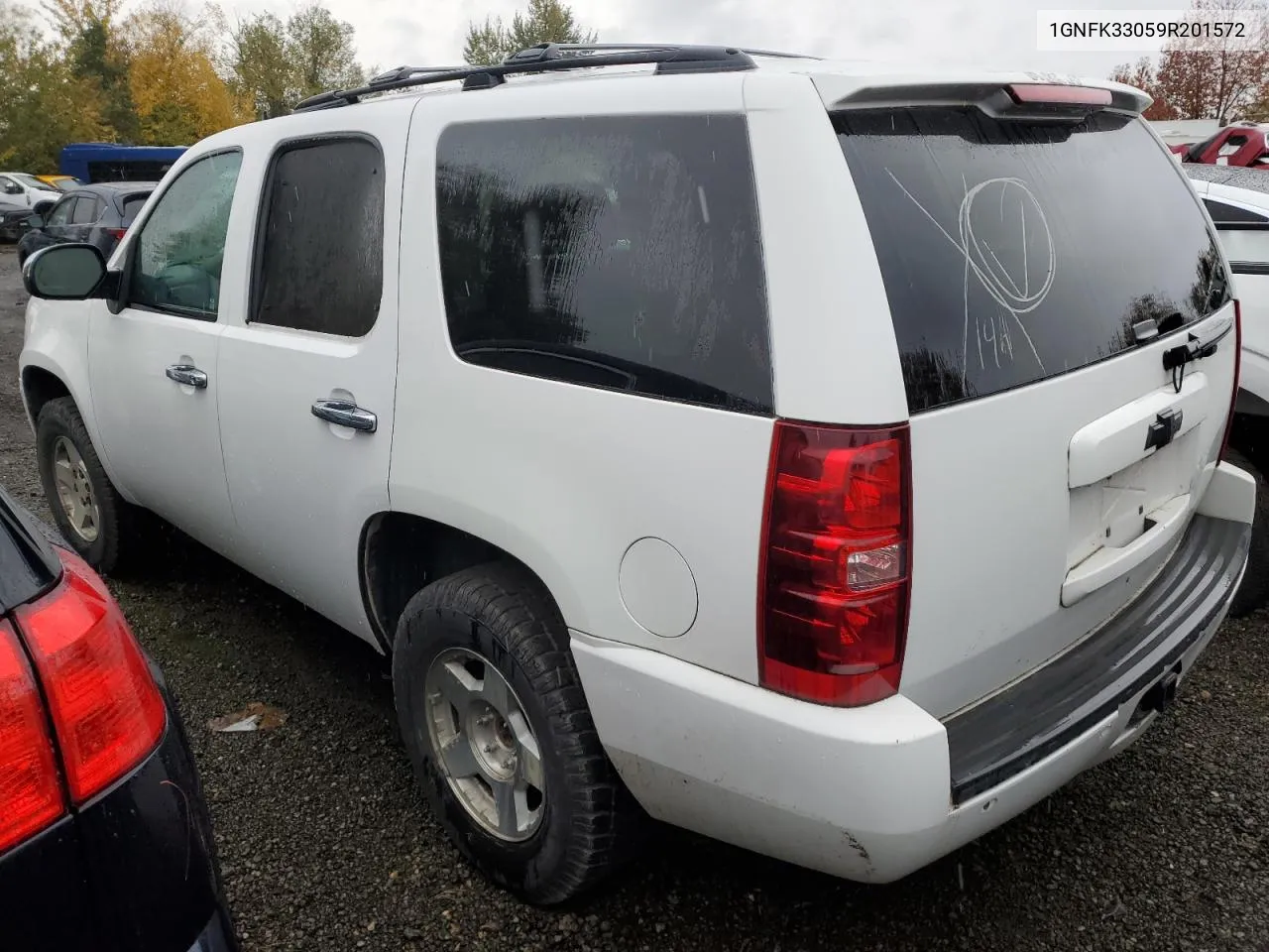 2009 Chevrolet Tahoe K1500 Ltz VIN: 1GNFK33059R201572 Lot: 53062694