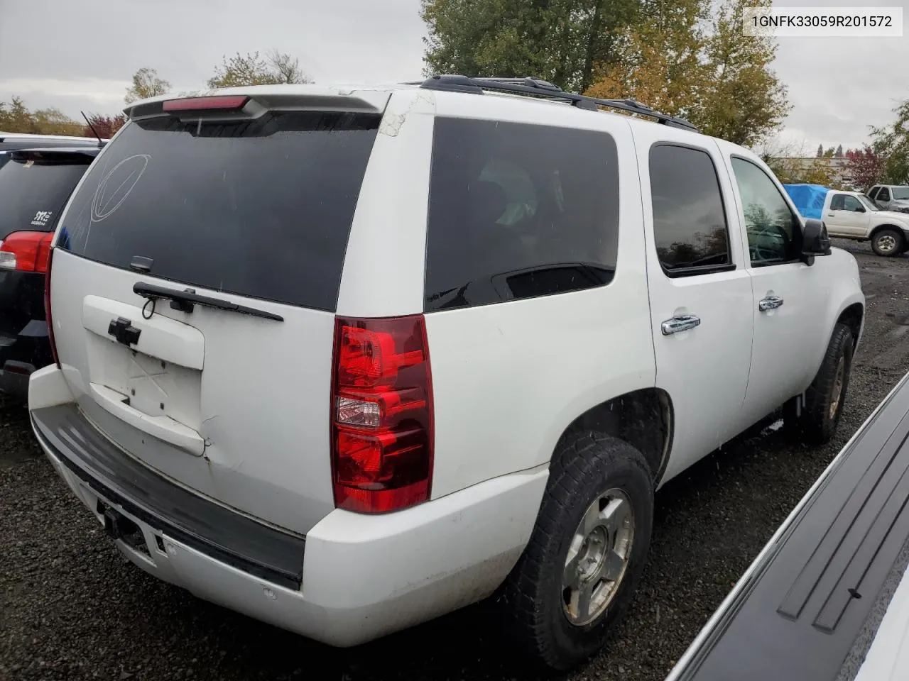 2009 Chevrolet Tahoe K1500 Ltz VIN: 1GNFK33059R201572 Lot: 53062694