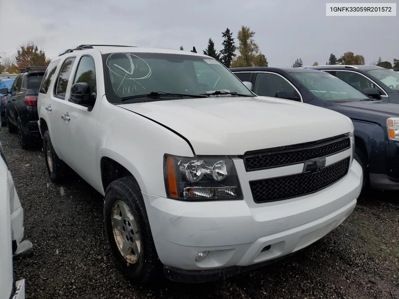 2009 Chevrolet Tahoe K1500 Ltz VIN: 1GNFK33059R201572 Lot: 53062694