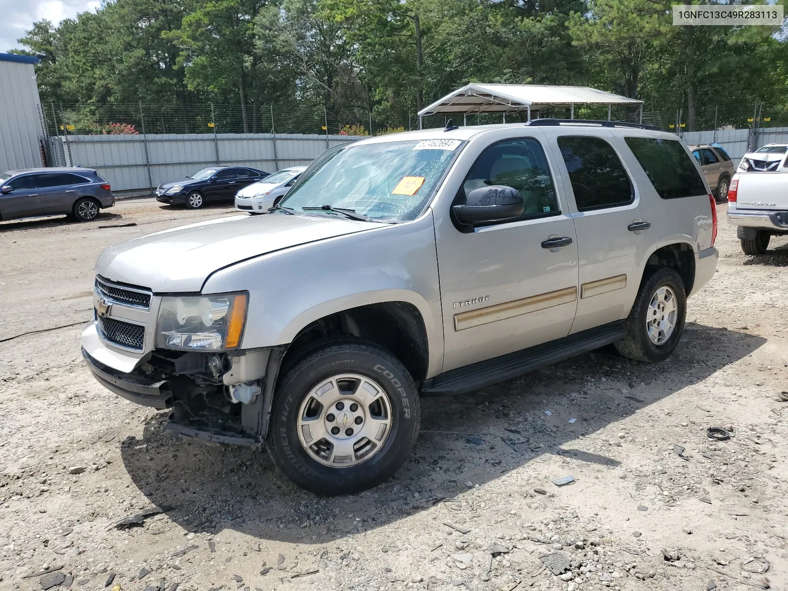 2009 Chevrolet Tahoe C1500 Ls VIN: 1GNFC13C49R283113 Lot: 62462694