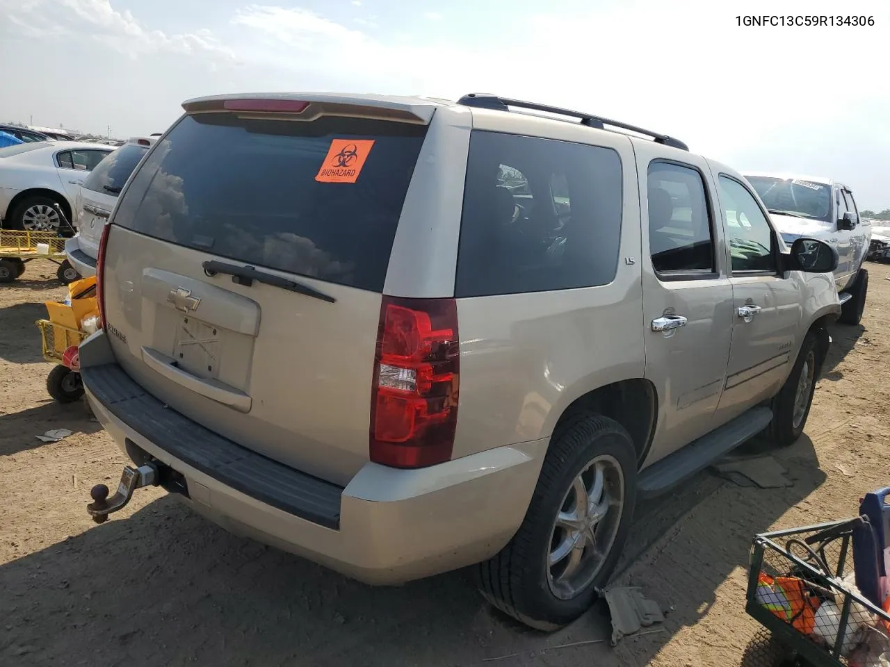 2009 Chevrolet Tahoe C1500 Ls VIN: 1GNFC13C59R134306 Lot: 66120904