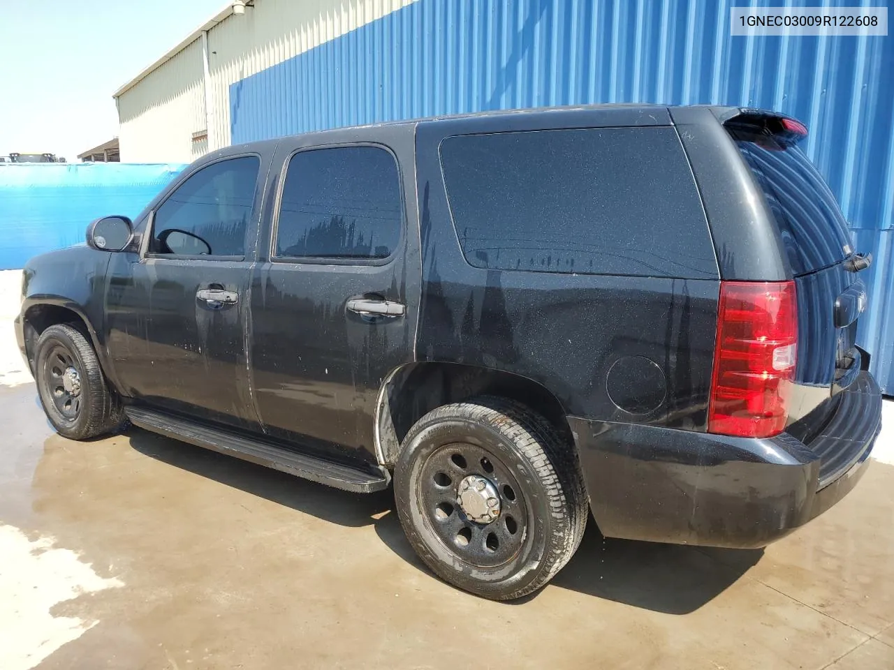 1GNEC03009R122608 2009 Chevrolet Tahoe Police