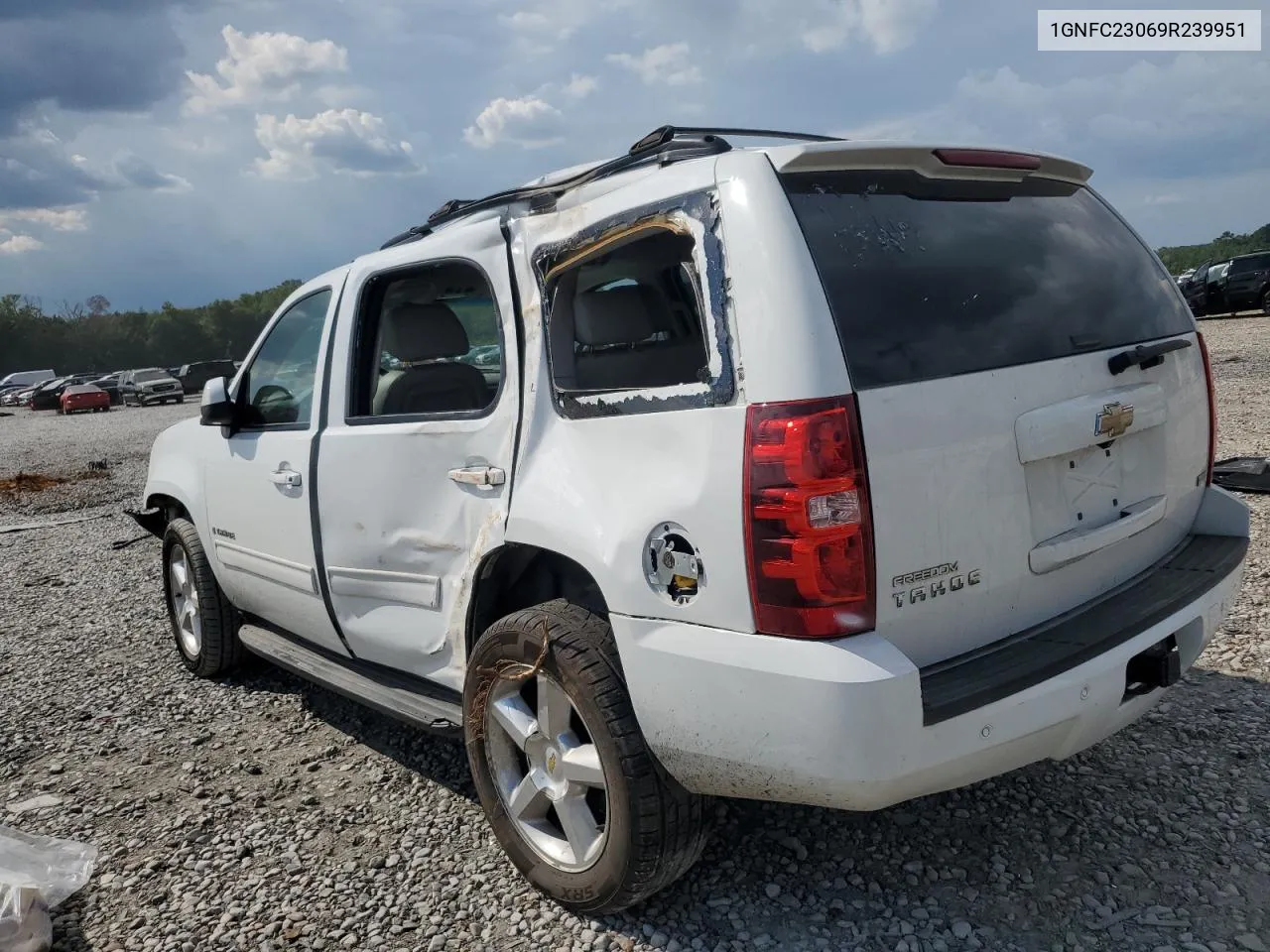 2009 Chevrolet Tahoe C1500 Lt VIN: 1GNFC23069R239951 Lot: 70075324