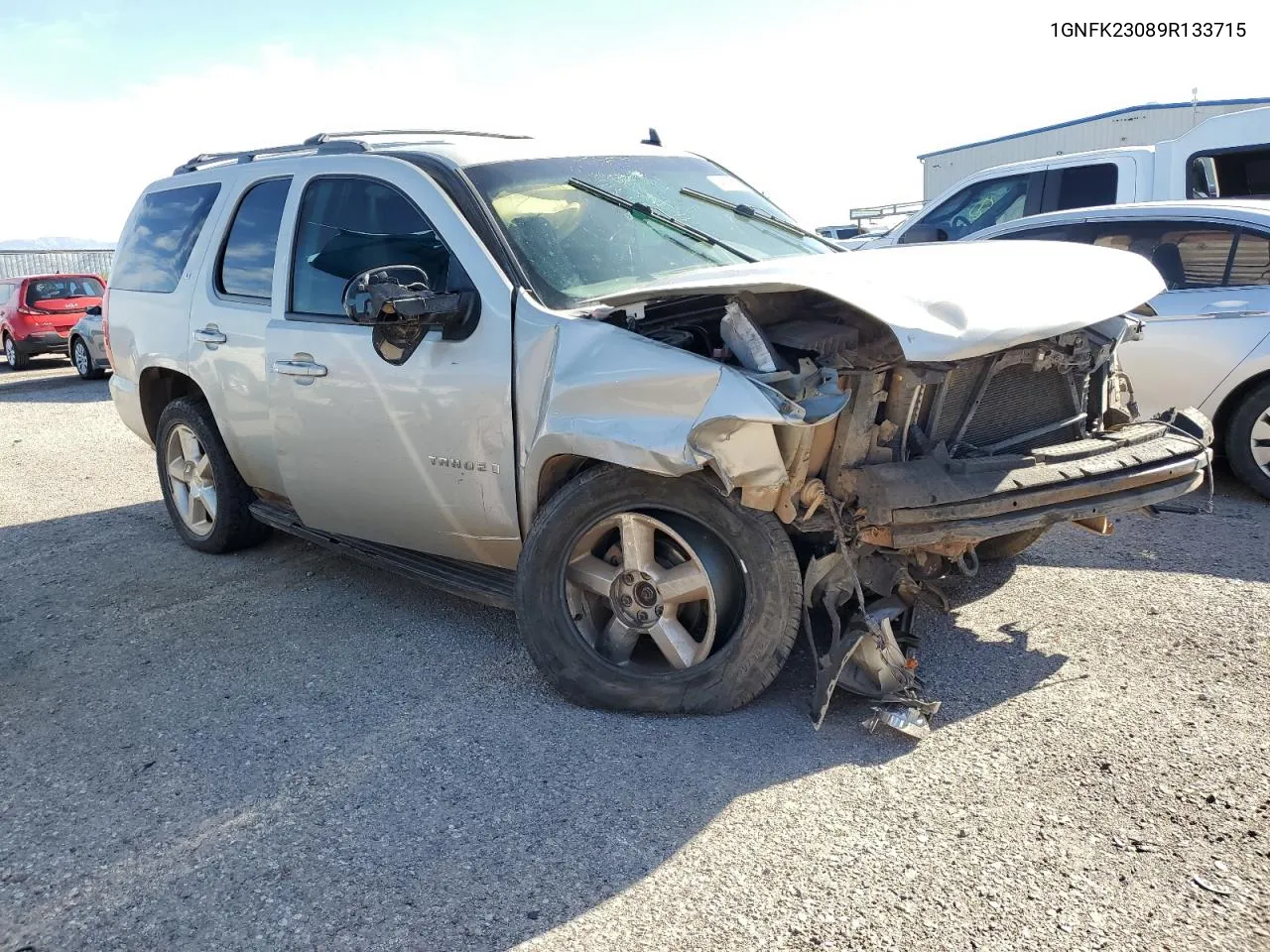 1GNFK23089R133715 2009 Chevrolet Tahoe K1500 Lt