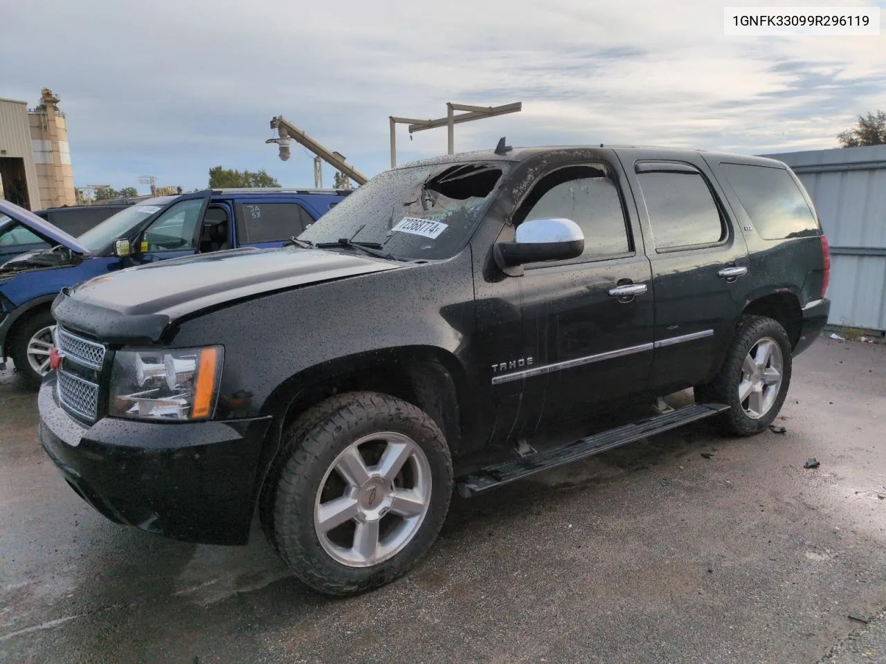 2009 Chevrolet Tahoe K1500 Ltz VIN: 1GNFK33099R296119 Lot: 72368774