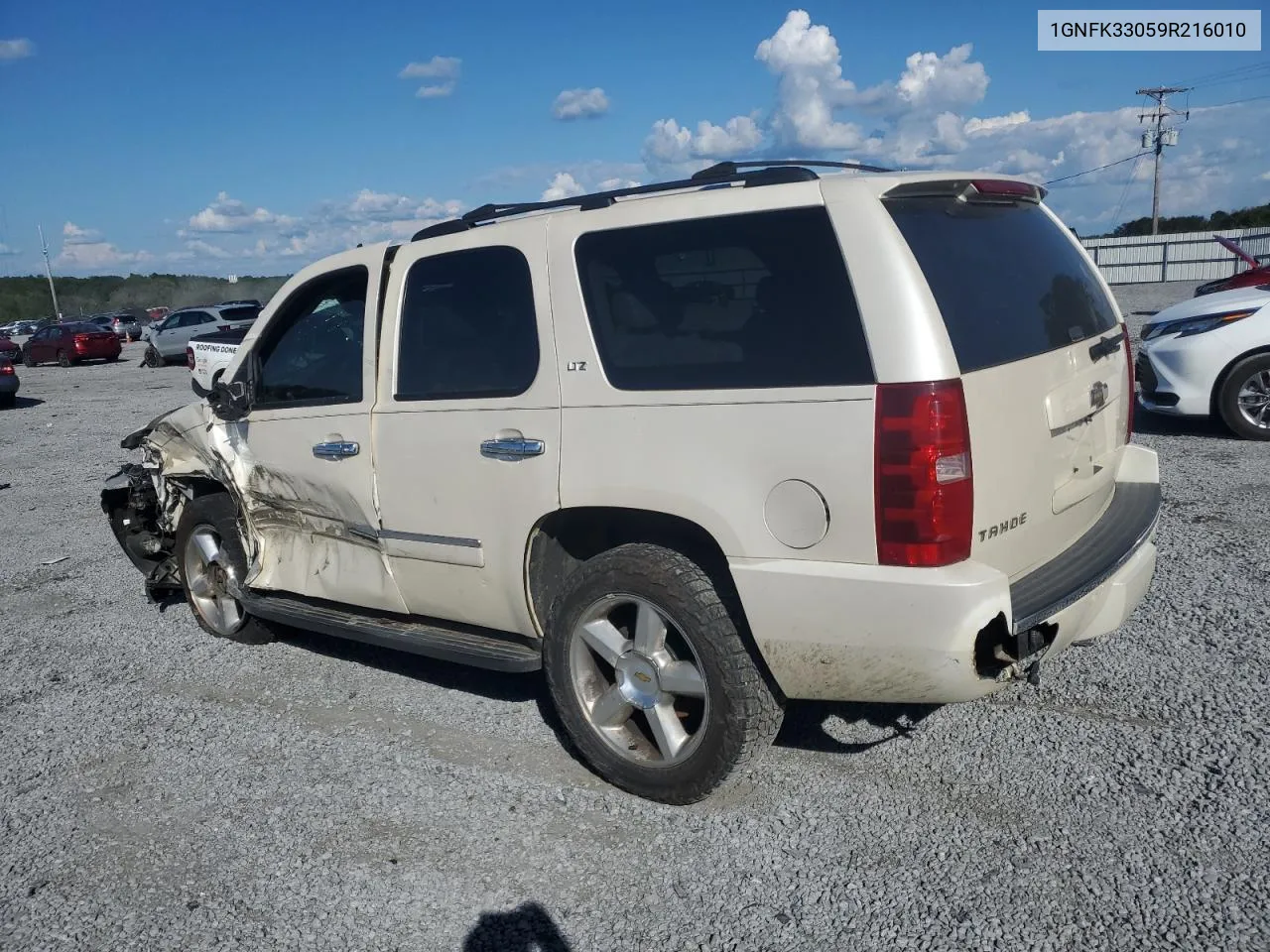 1GNFK33059R216010 2009 Chevrolet Tahoe K1500 Ltz