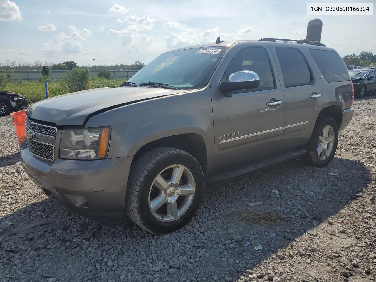 2009 Chevrolet Tahoe C1500 Ltz VIN: 1GNFC33059R166304 Lot: 72624574