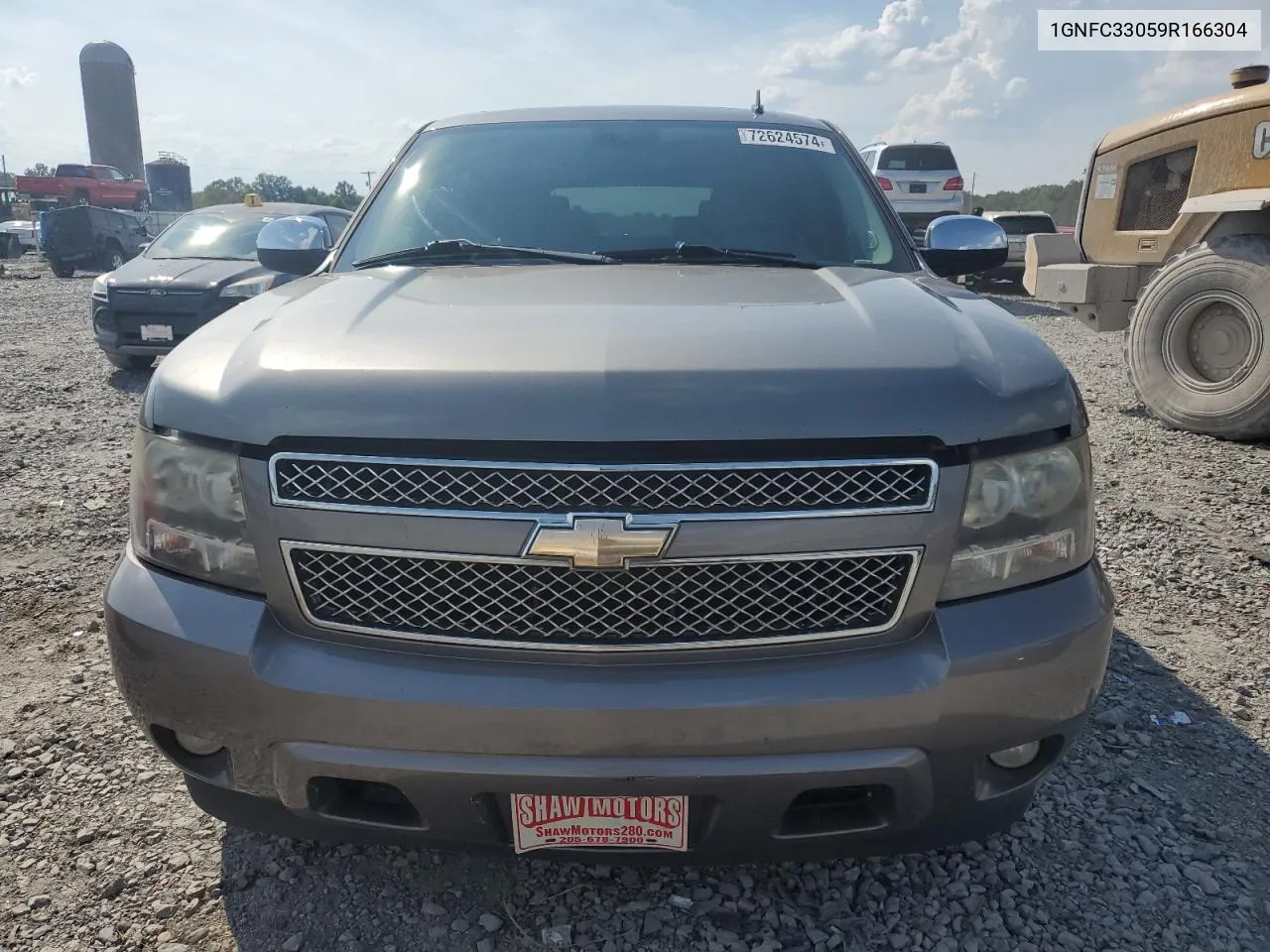 2009 Chevrolet Tahoe C1500 Ltz VIN: 1GNFC33059R166304 Lot: 72624574