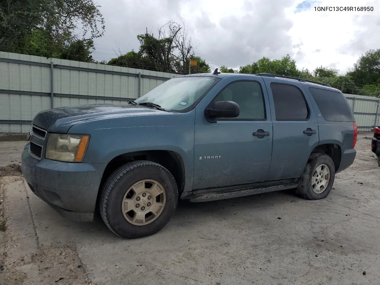 2009 Chevrolet Tahoe C1500 Ls VIN: 1GNFC13C49R168950 Lot: 72706044