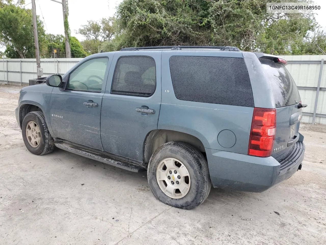 2009 Chevrolet Tahoe C1500 Ls VIN: 1GNFC13C49R168950 Lot: 72706044