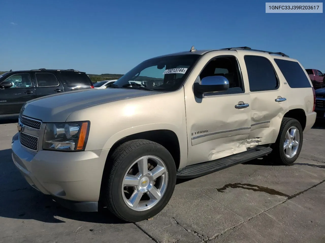 2009 Chevrolet Tahoe C1500 Ltz VIN: 1GNFC33J39R203617 Lot: 73213744