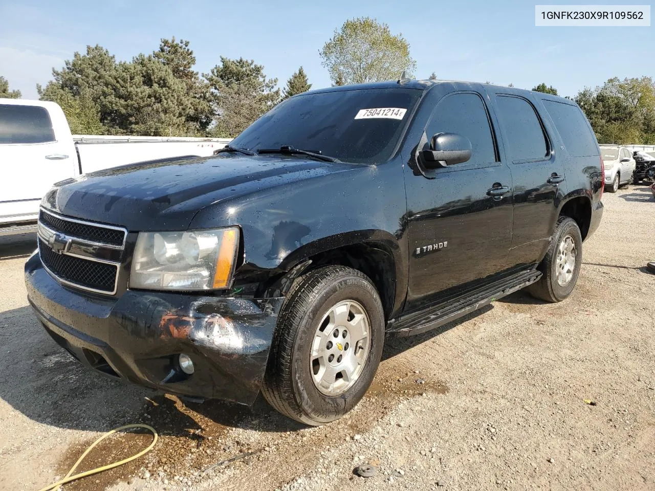 2009 Chevrolet Tahoe K1500 Lt VIN: 1GNFK230X9R109562 Lot: 75041214