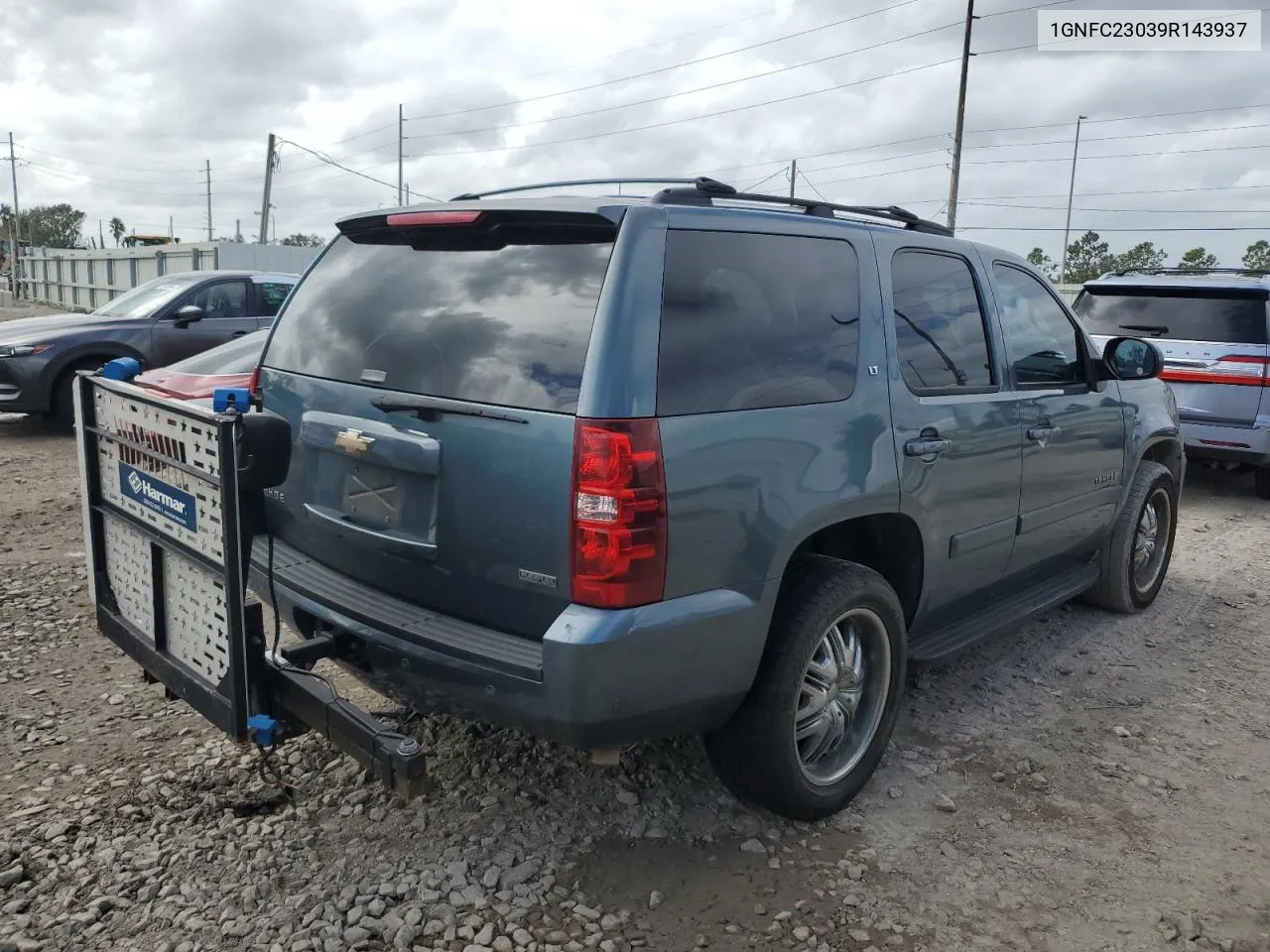 2009 Chevrolet Tahoe C1500 Lt VIN: 1GNFC23039R143937 Lot: 75050594