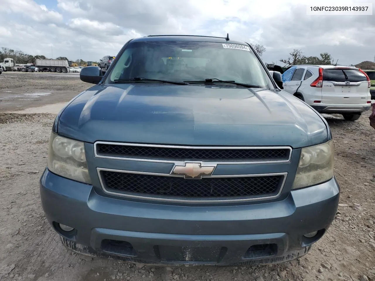 2009 Chevrolet Tahoe C1500 Lt VIN: 1GNFC23039R143937 Lot: 75050594