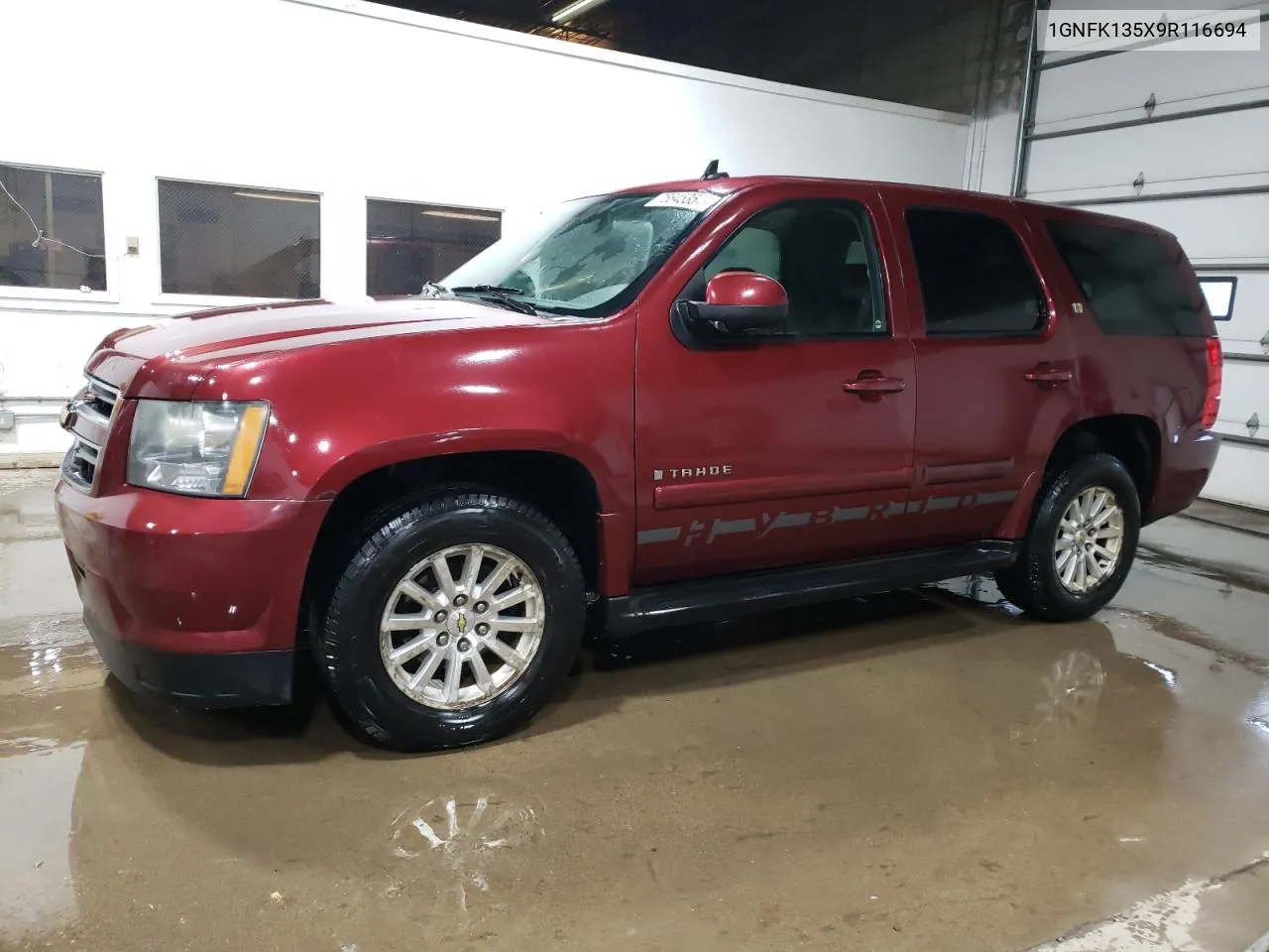 2009 Chevrolet Tahoe Hybrid VIN: 1GNFK135X9R116694 Lot: 75645354