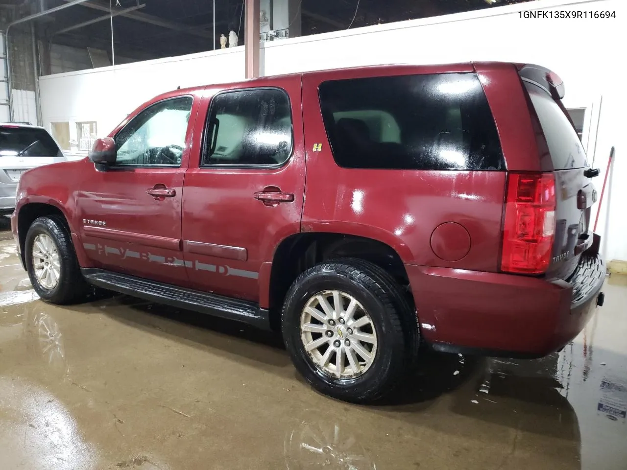 2009 Chevrolet Tahoe Hybrid VIN: 1GNFK135X9R116694 Lot: 75645354