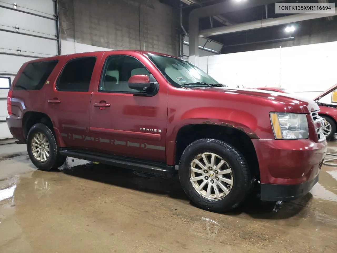 2009 Chevrolet Tahoe Hybrid VIN: 1GNFK135X9R116694 Lot: 75645354