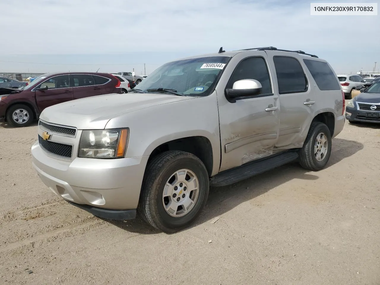 2009 Chevrolet Tahoe K1500 Lt VIN: 1GNFK230X9R170832 Lot: 76585344