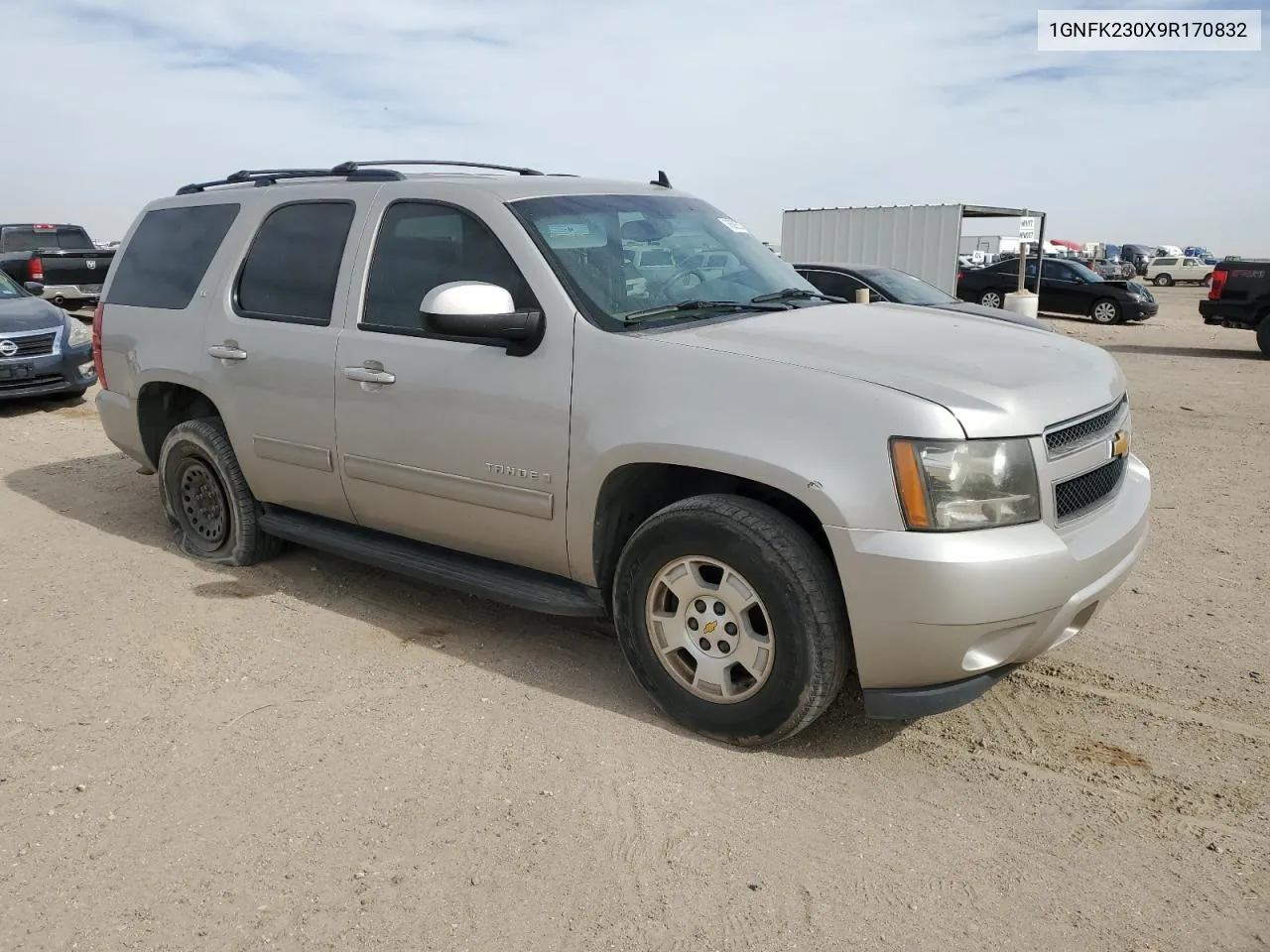 2009 Chevrolet Tahoe K1500 Lt VIN: 1GNFK230X9R170832 Lot: 76585344