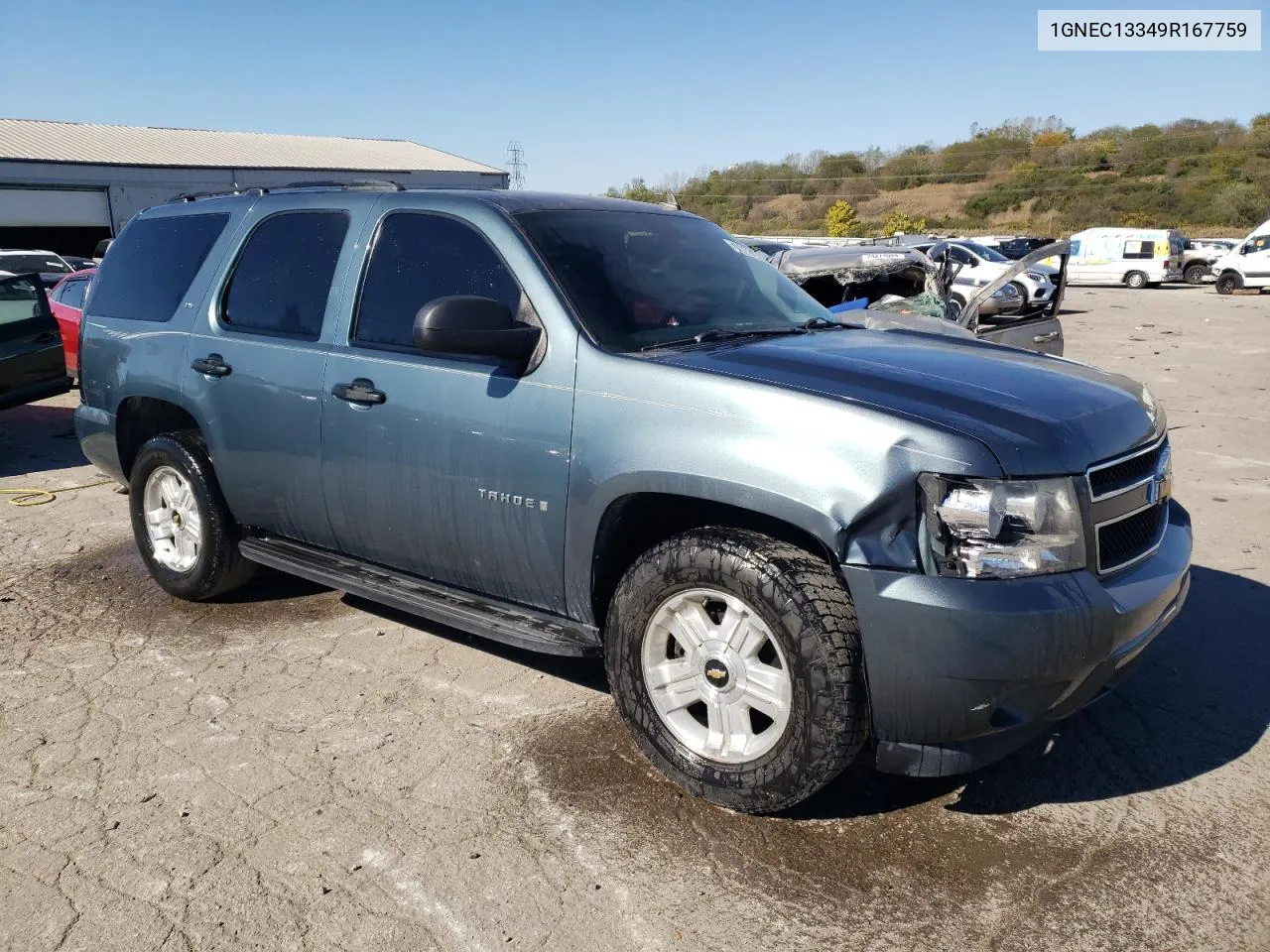 2009 Chevrolet Tahoe C1500 Ls VIN: 1GNEC13349R167759 Lot: 76683494