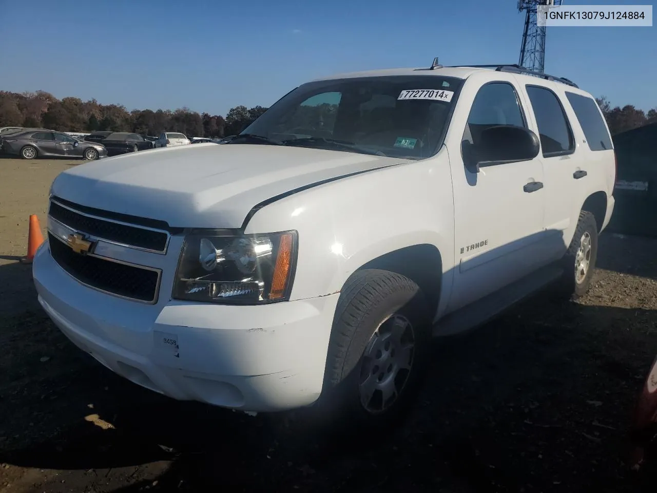 2009 Chevrolet Tahoe K1500 Ls VIN: 1GNFK13079J124884 Lot: 77277014