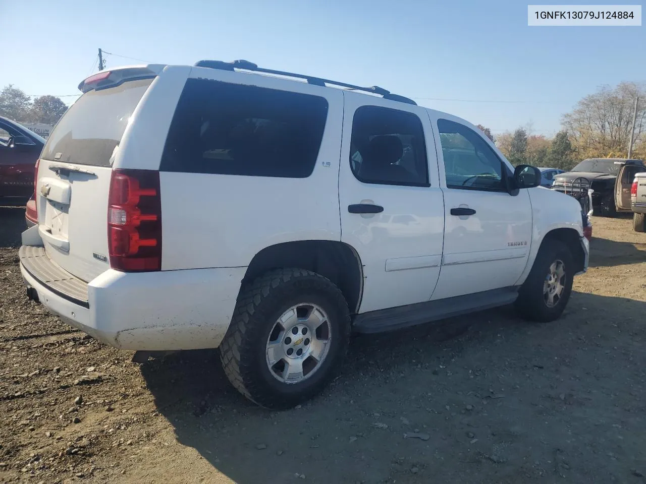 2009 Chevrolet Tahoe K1500 Ls VIN: 1GNFK13079J124884 Lot: 77277014