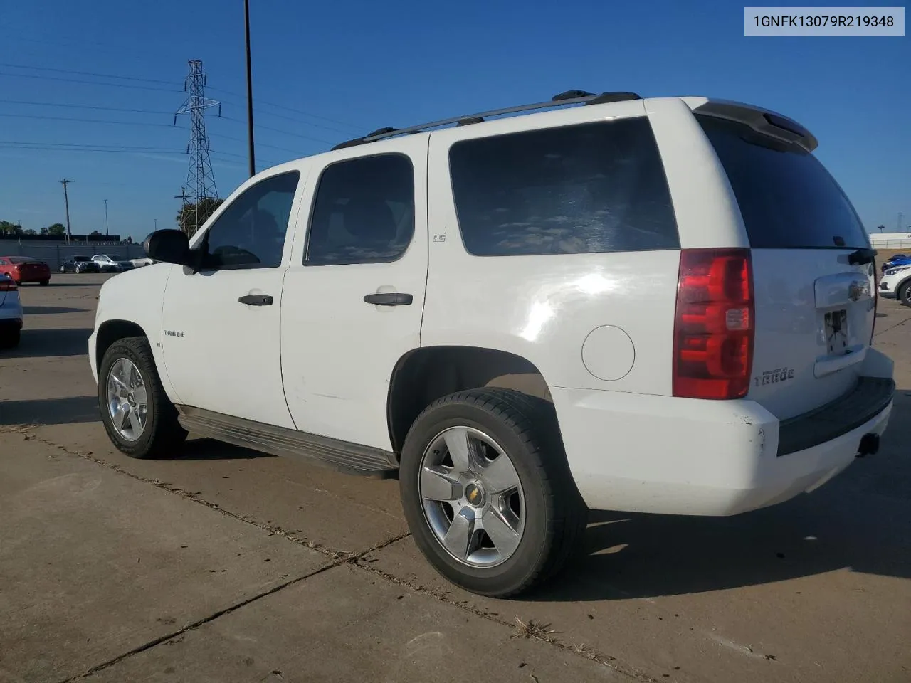 2009 Chevrolet Tahoe K1500 Ls VIN: 1GNFK13079R219348 Lot: 77351314