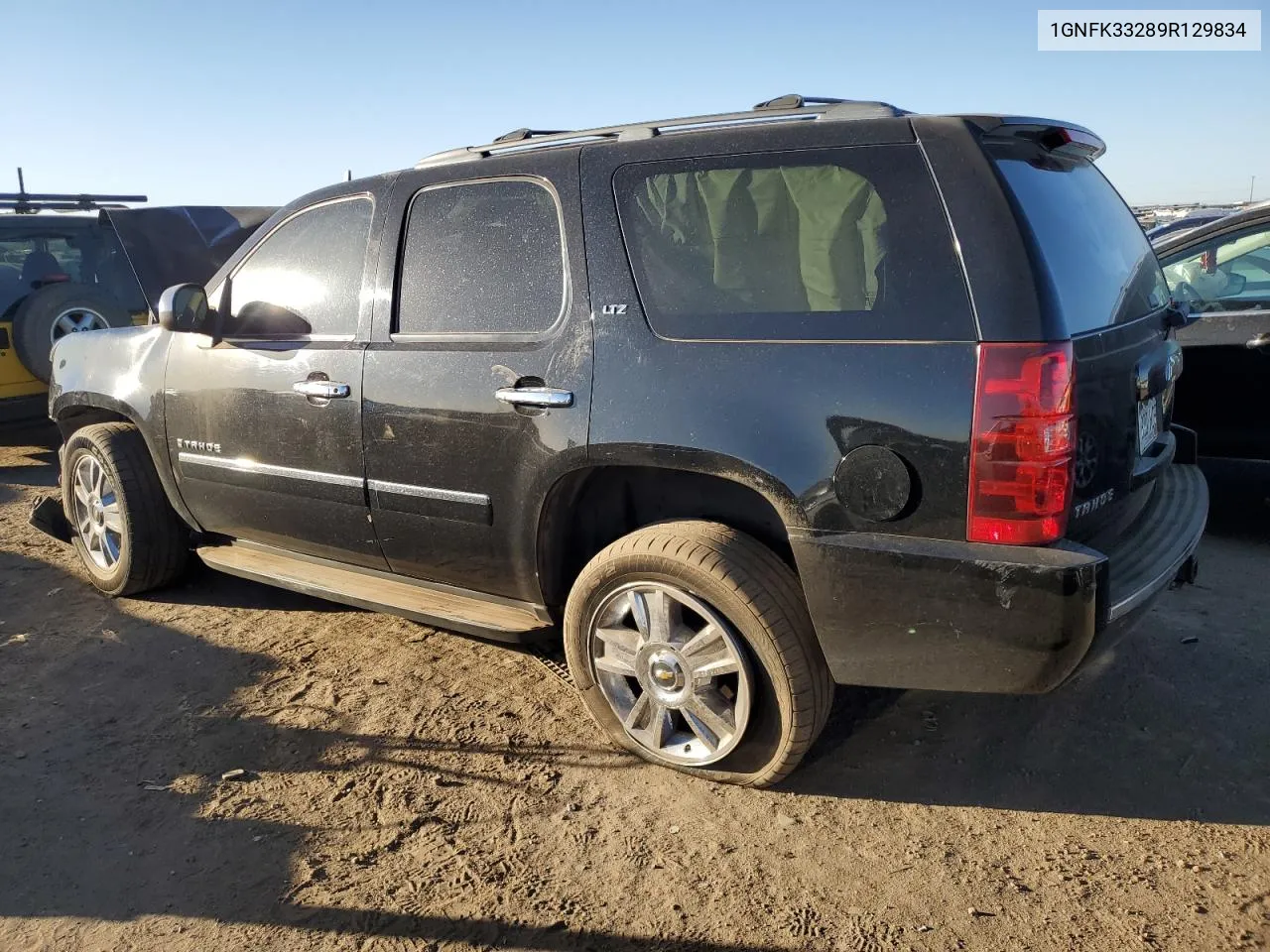 2009 Chevrolet Tahoe K1500 Ltz VIN: 1GNFK33289R129834 Lot: 77392314