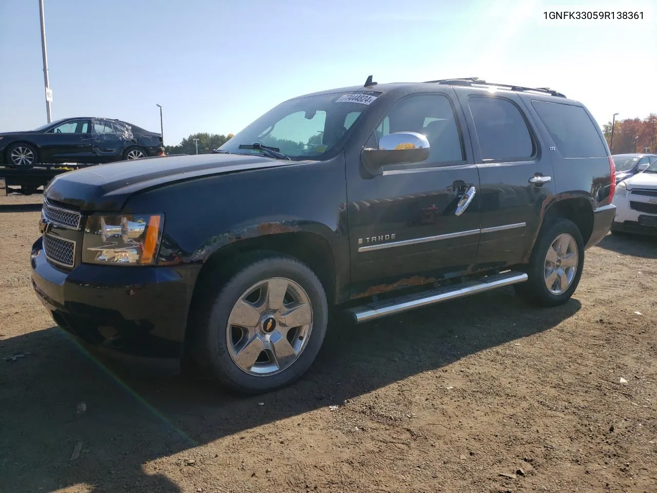 2009 Chevrolet Tahoe K1500 Ltz VIN: 1GNFK33059R138361 Lot: 77444824