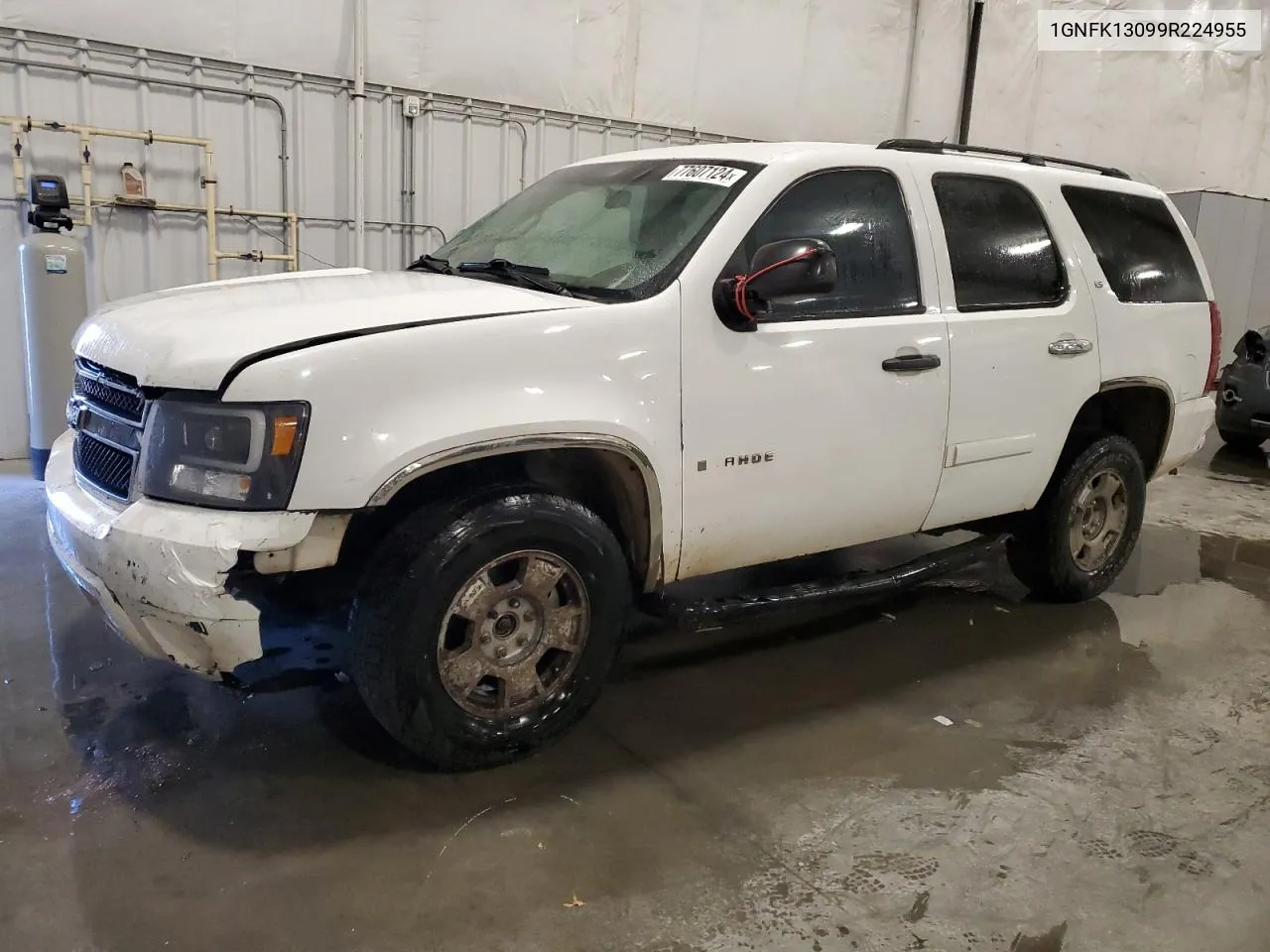 2009 Chevrolet Tahoe K1500 Ls VIN: 1GNFK13099R224955 Lot: 77607124