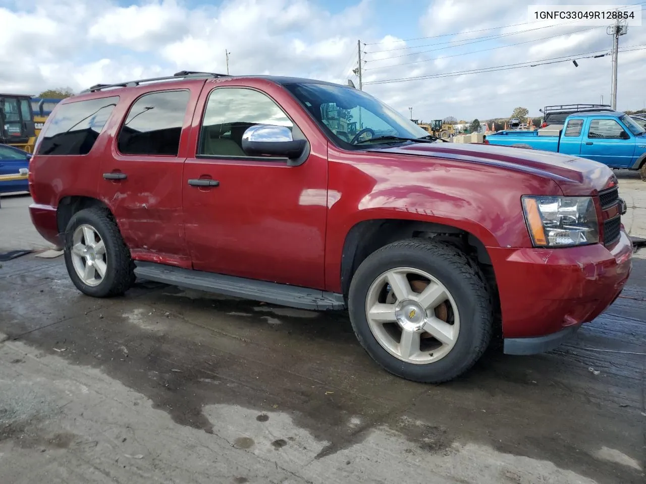 2009 Chevrolet Tahoe C1500 Ltz VIN: 1GNFC33049R128854 Lot: 77657124