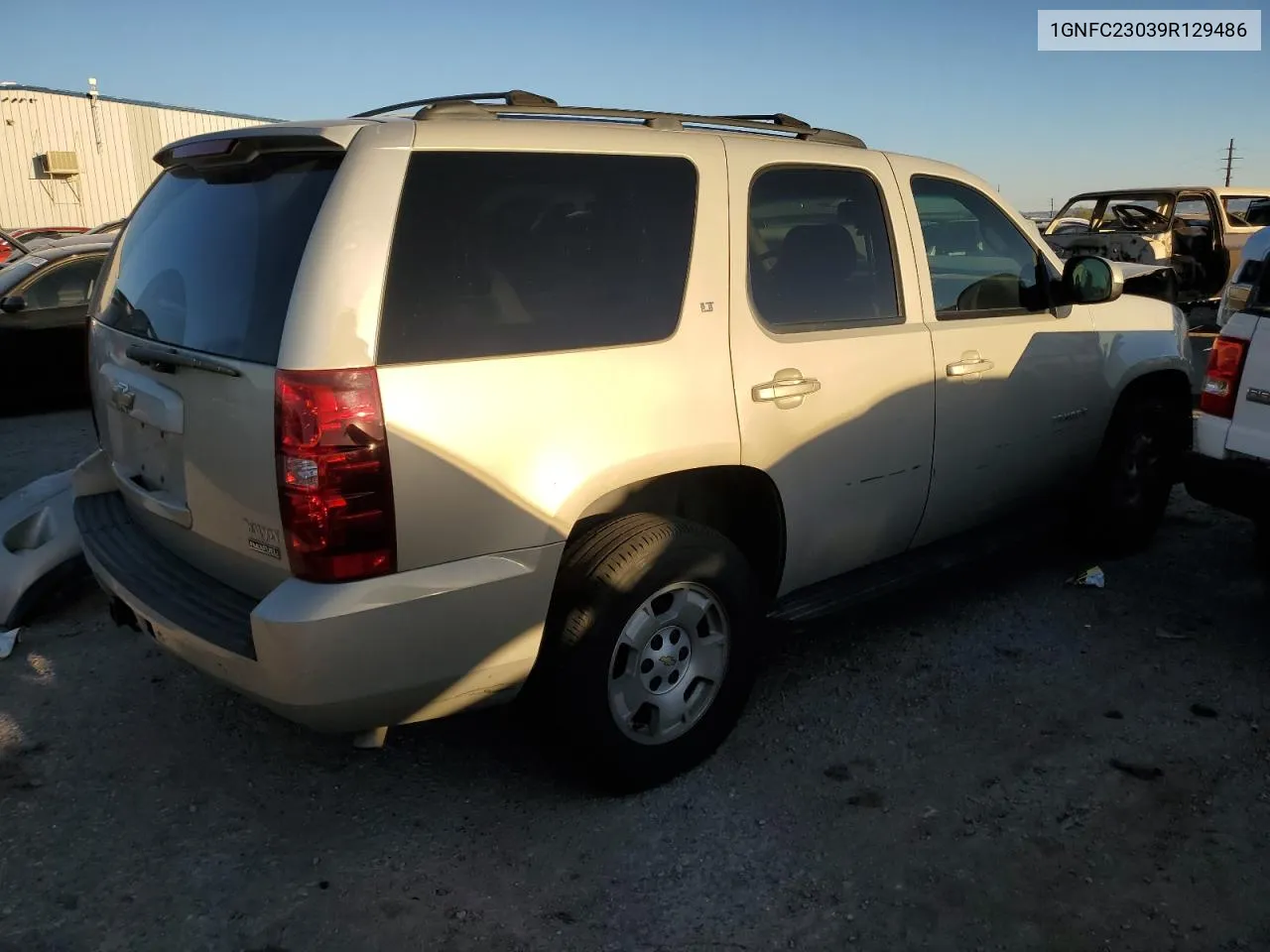 2009 Chevrolet Tahoe C1500 Lt VIN: 1GNFC23039R129486 Lot: 77793184