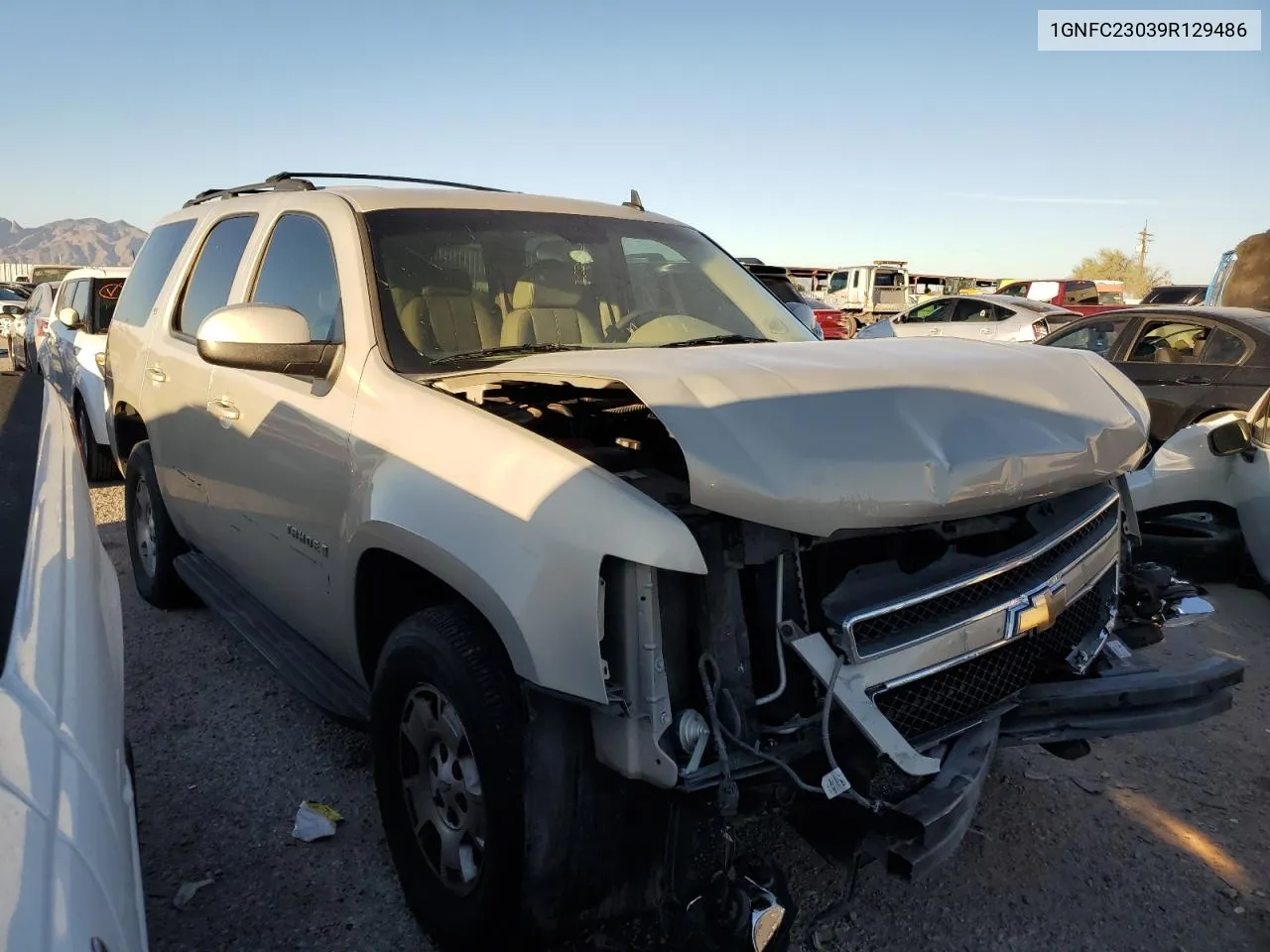 2009 Chevrolet Tahoe C1500 Lt VIN: 1GNFC23039R129486 Lot: 77793184