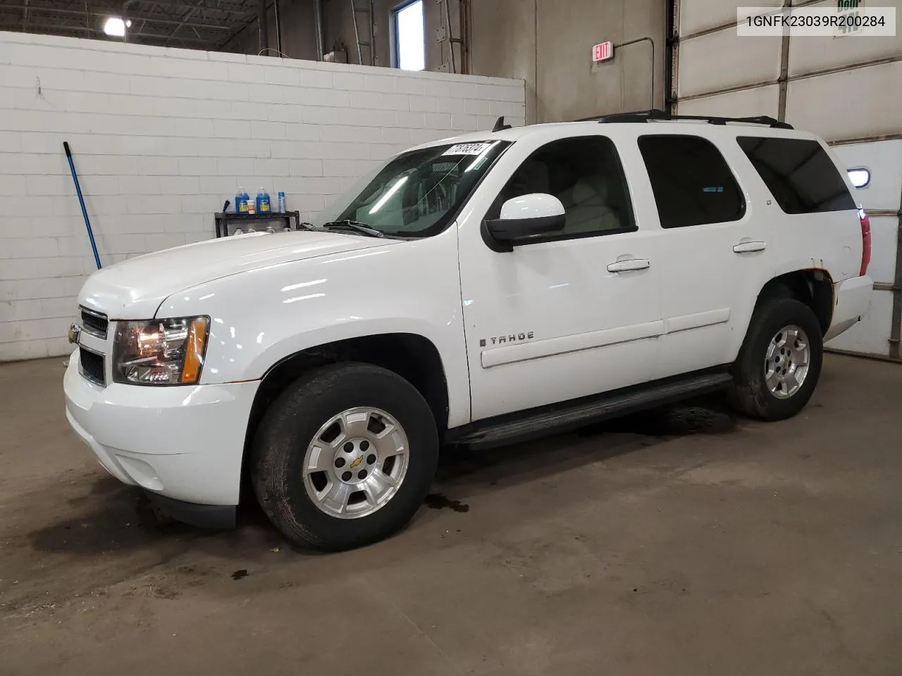 2009 Chevrolet Tahoe K1500 Lt VIN: 1GNFK23039R200284 Lot: 77876374