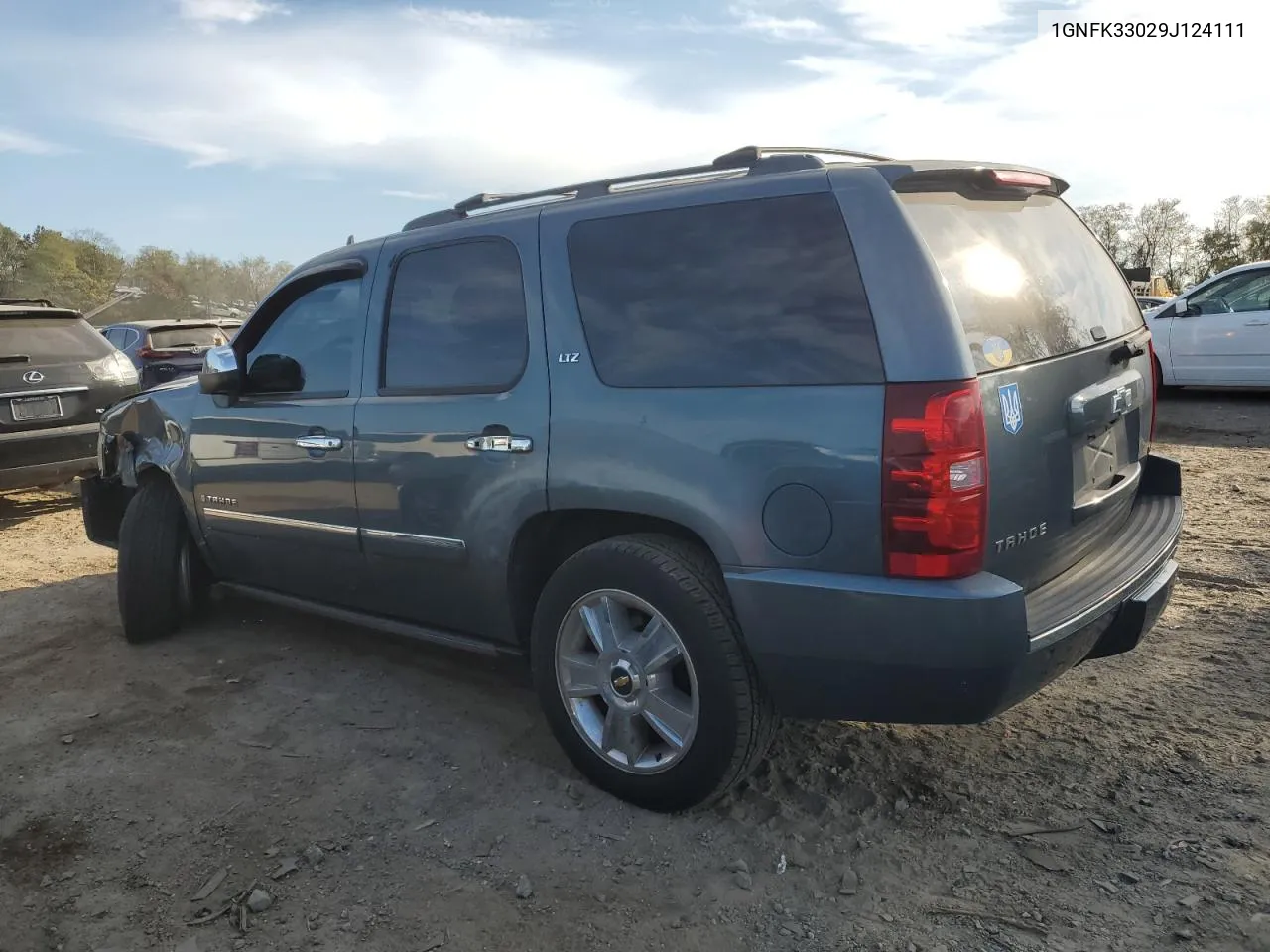 2009 Chevrolet Tahoe K1500 Ltz VIN: 1GNFK33029J124111 Lot: 78456644