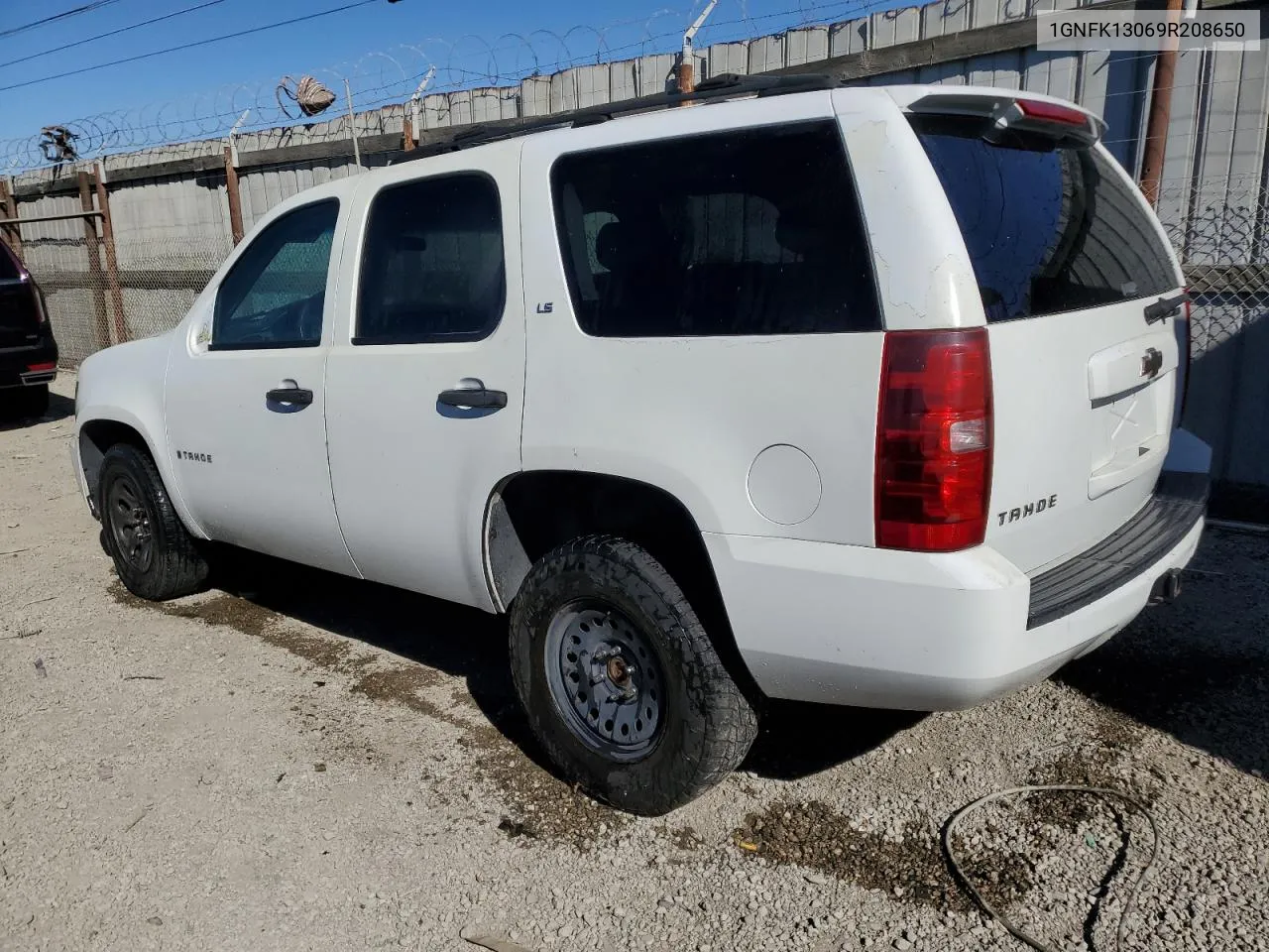 2009 Chevrolet Tahoe K1500 Ls VIN: 1GNFK13069R208650 Lot: 78538534