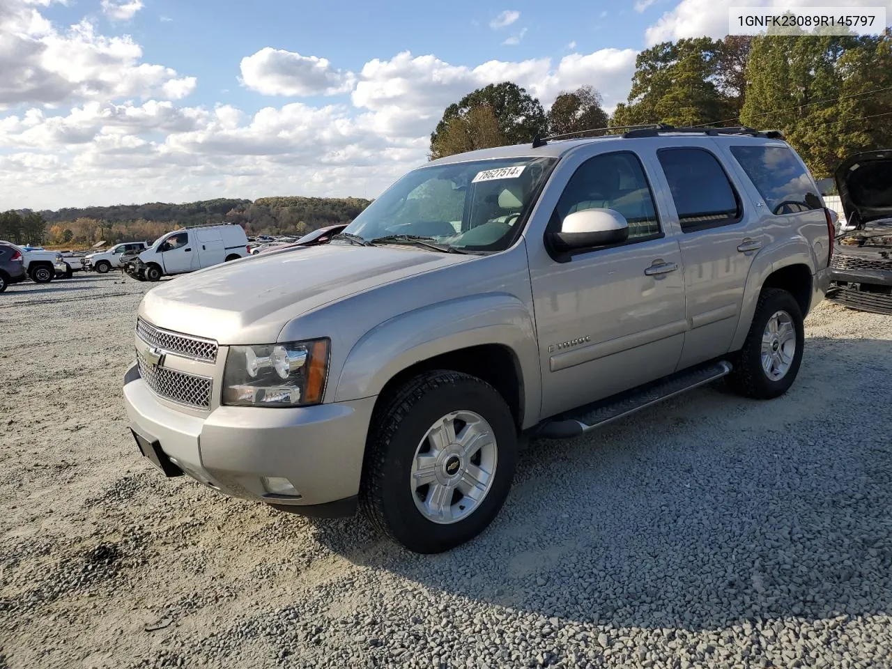 2009 Chevrolet Tahoe K1500 Lt VIN: 1GNFK23089R145797 Lot: 78627514