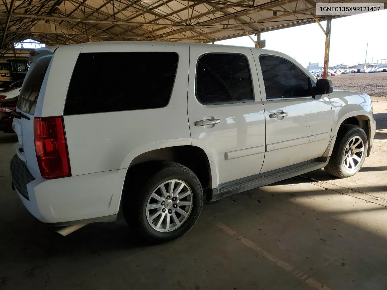 2009 Chevrolet Tahoe Hybrid VIN: 1GNFC135X9R121407 Lot: 78702254