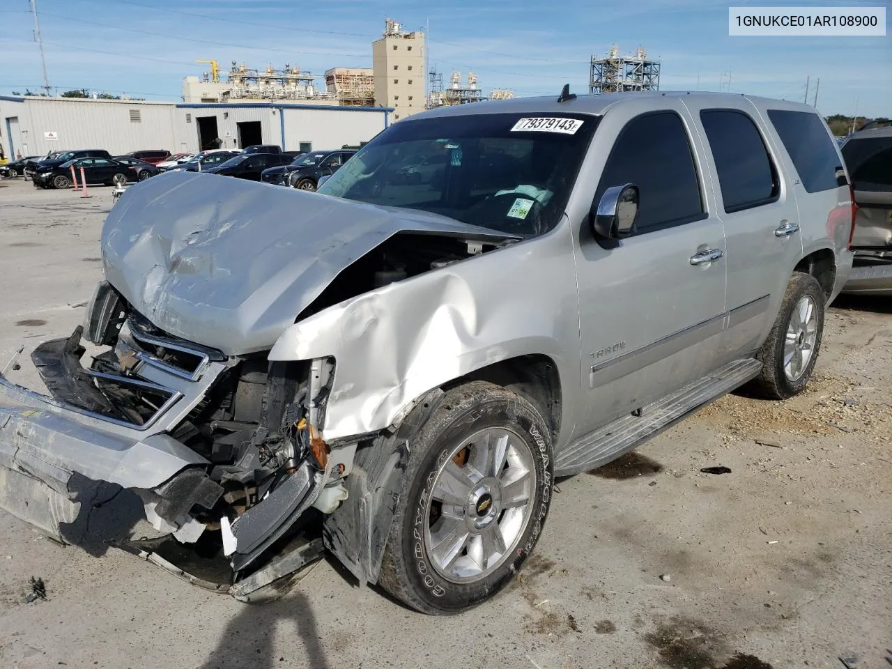 2010 Chevrolet Tahoe K1500 Ltz VIN: 1GNUKCE01AR108900 Lot: 38314574